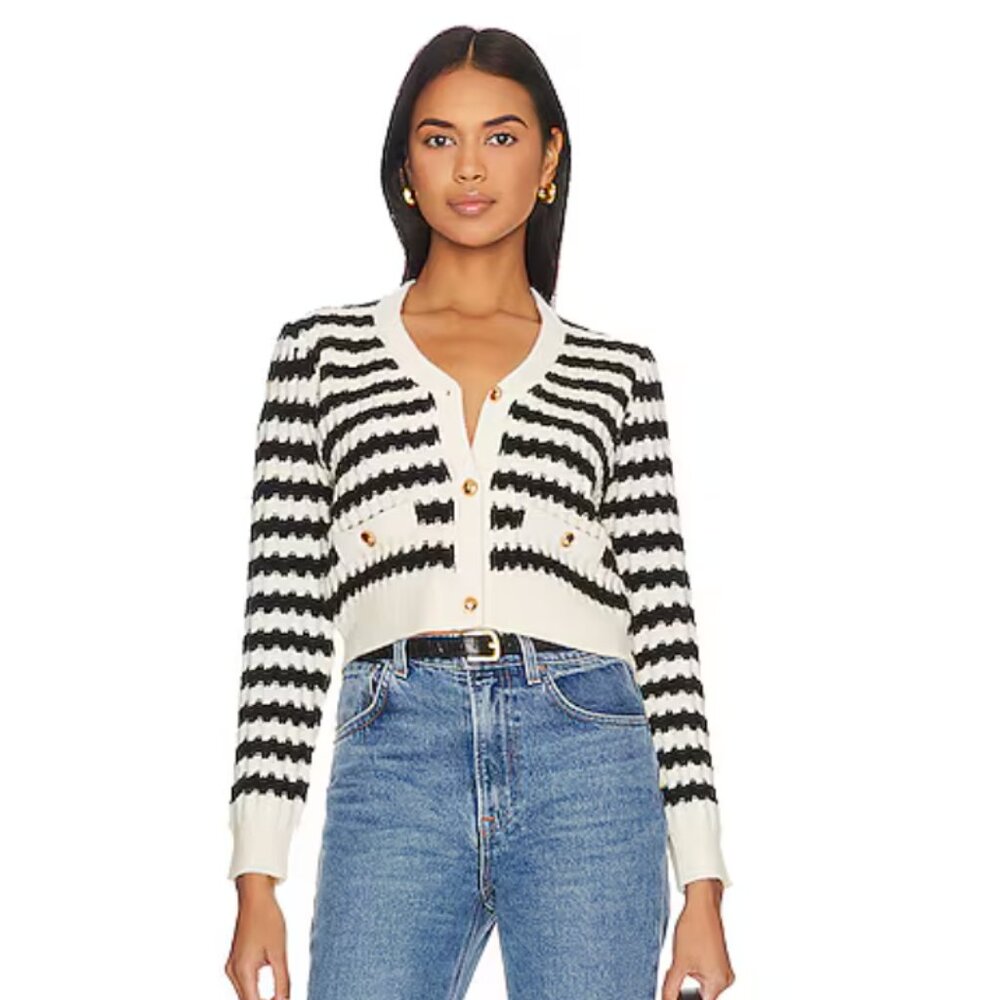 Line & Dot Laurel Cardigan XS
